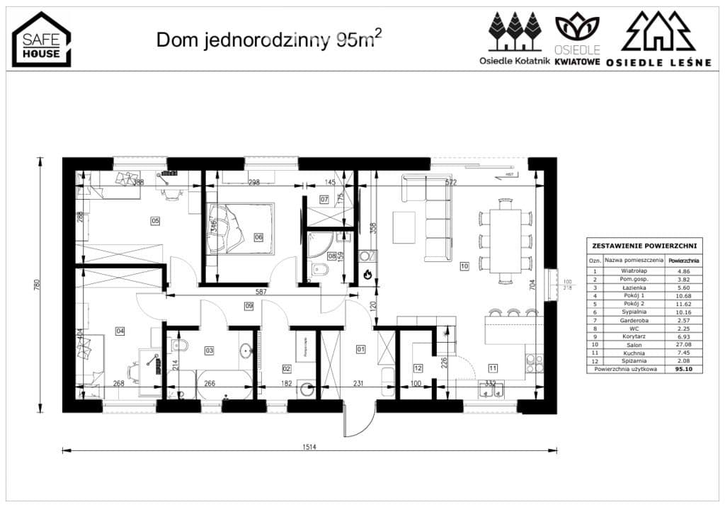 Dom wolnostojący- Kołatnik k. Wałcza - zdjęcie 3