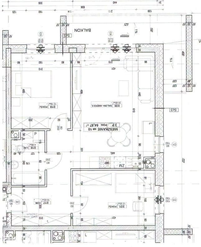 Nowe 3-pokojowe mieszkanie | 63,75 m² | ul. Żubrów - zdjęcie 17