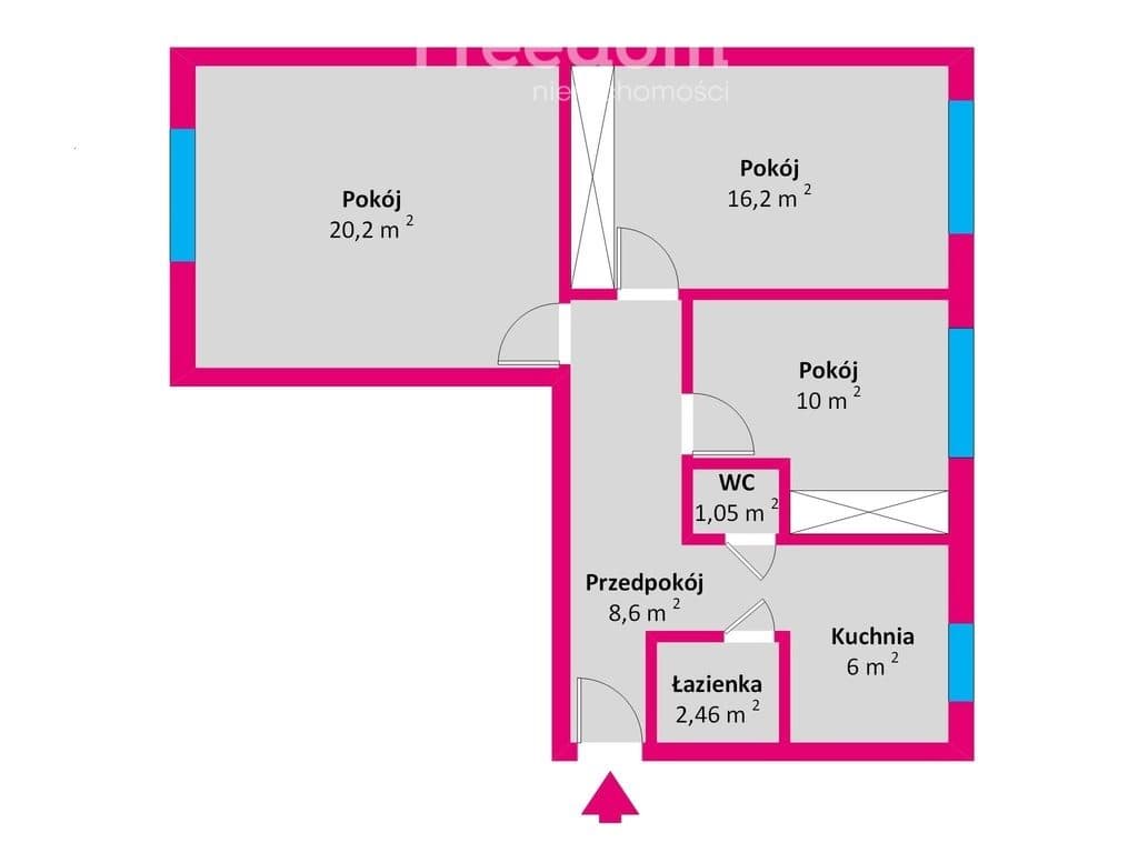 Mieszkanie Rzeszów ul. Dąbrowskiego 3 pokoje - zdjęcie 16