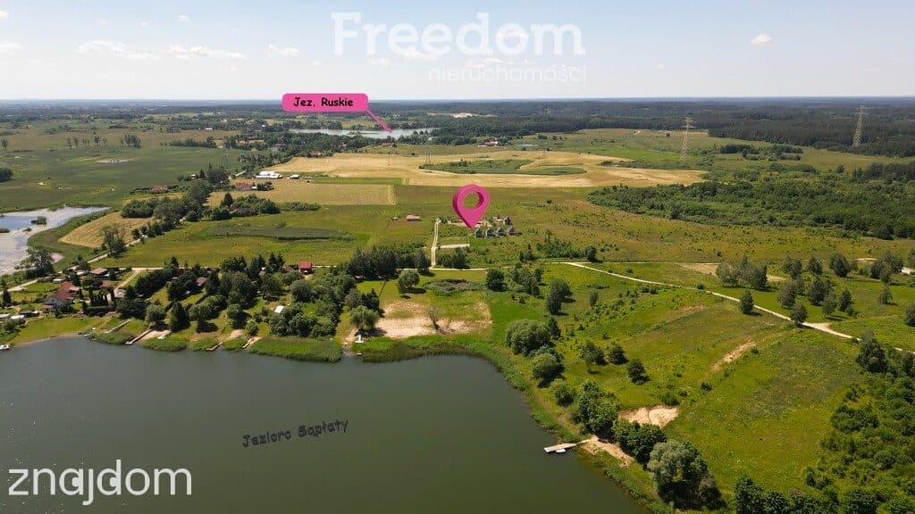 NOWOCZESNA STODOŁA NAD JEZIOREM SĄPŁATY