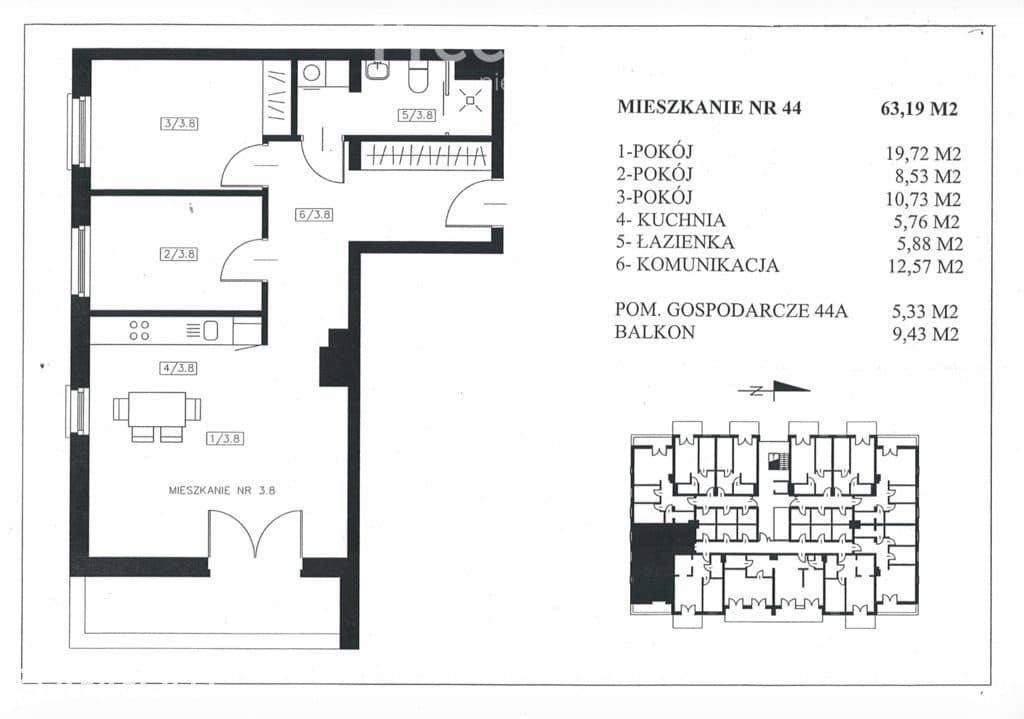 Apartament nad Niegocinem 44 | Wilkasy - zdjęcie 2