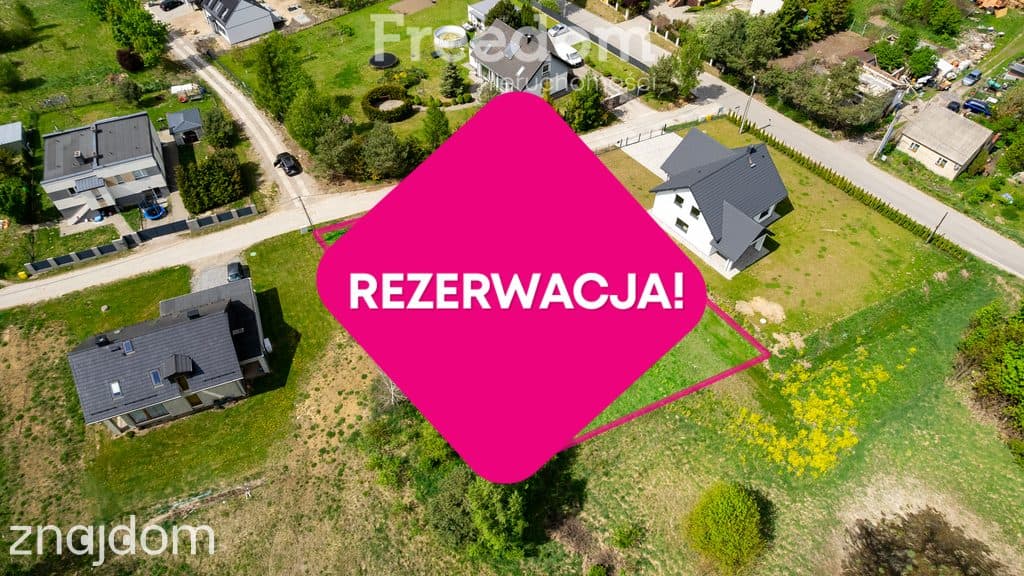 Działka pod dwulokalowca, dostępne wszystkie media