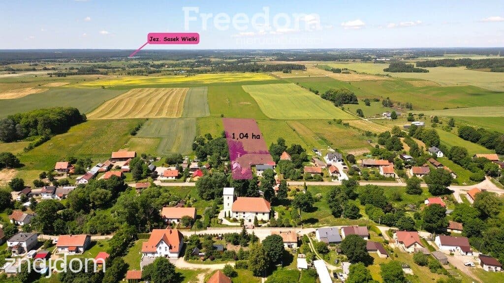 Siedlisko, blisko Jeziora Sasek Wielki, 1 ha - zdjęcie 3