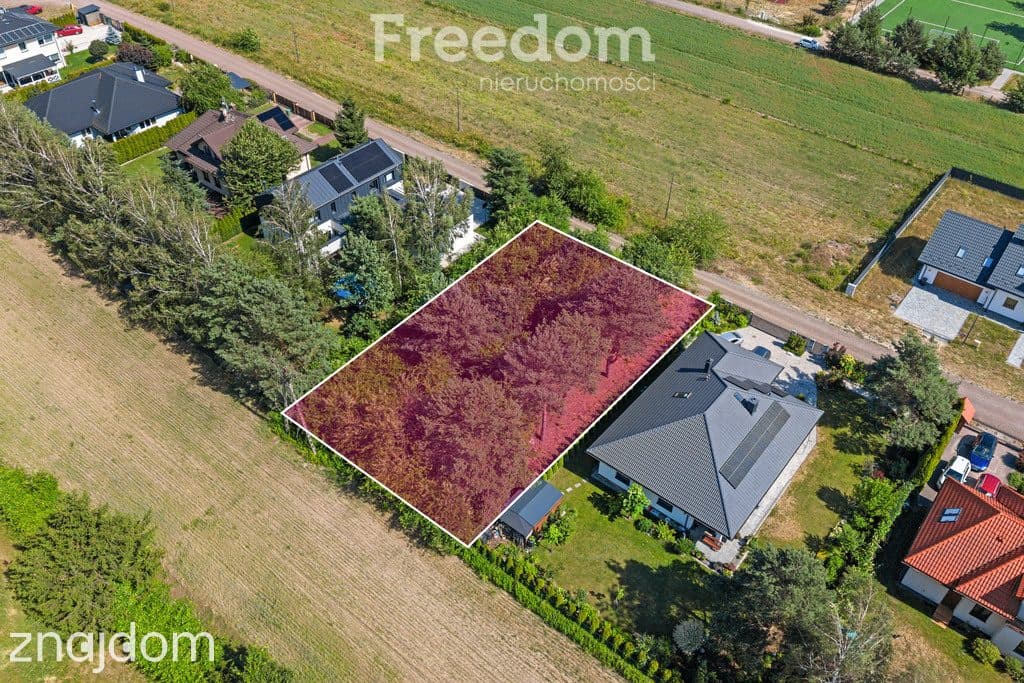 1018 m² pod dom – Bobrowiec, media w drodze - zdjęcie 15
