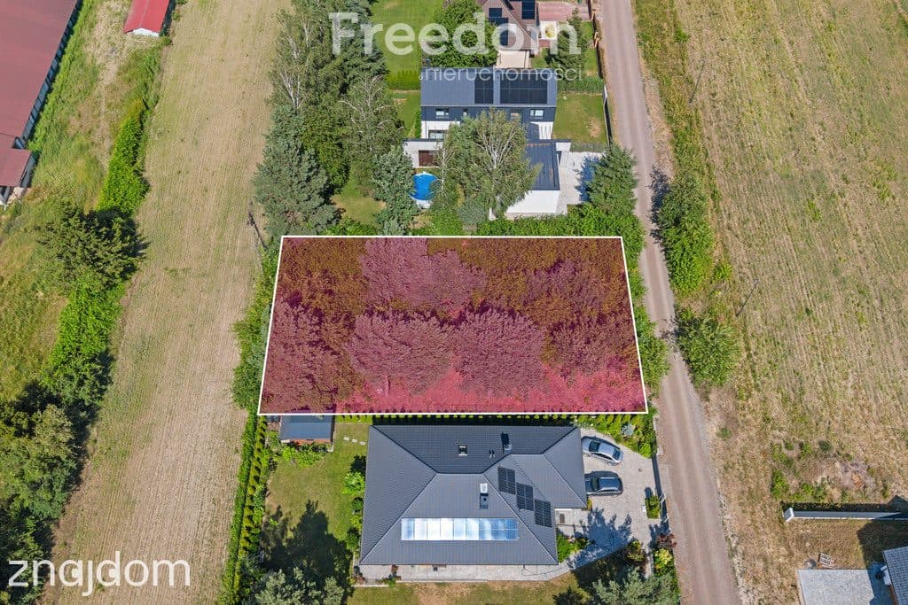 1018 m² pod dom – Bobrowiec, media w drodze - zdjęcie 16