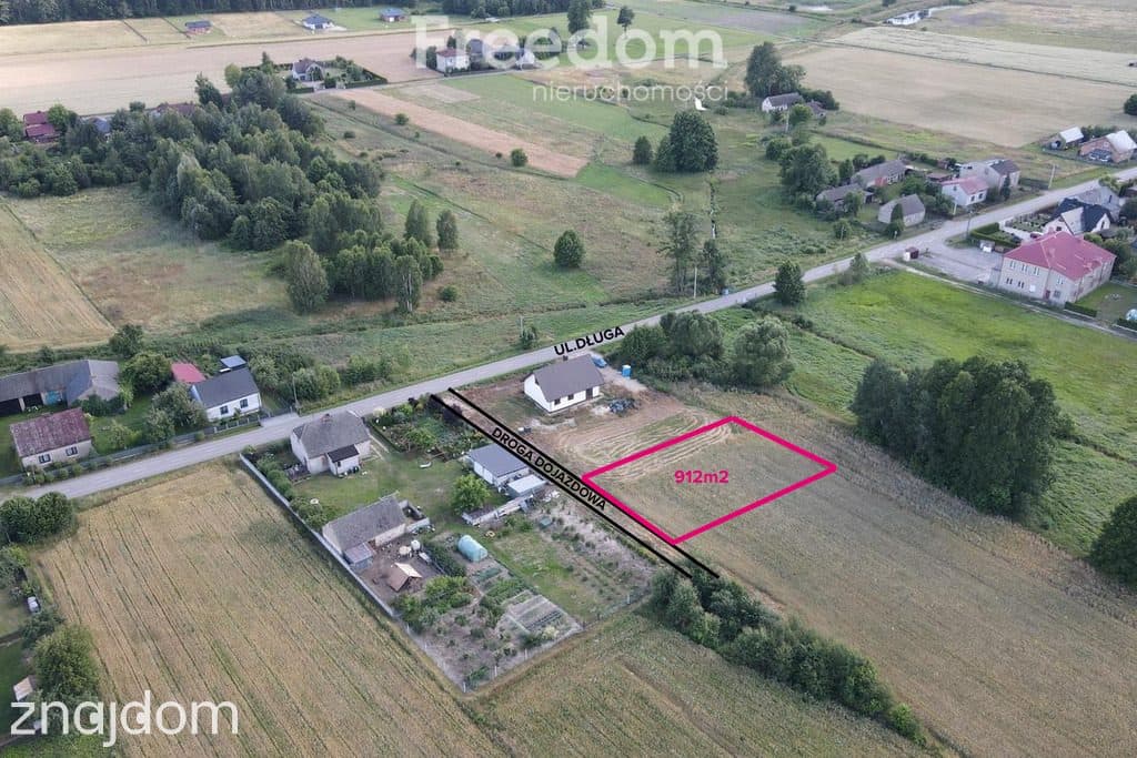 Działka budowlana 912 m² | na sprzedaż - zdjęcie 2