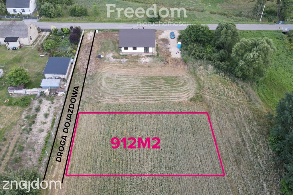 Działka budowlana 912 m² | na sprzedaż - zdjęcie 3