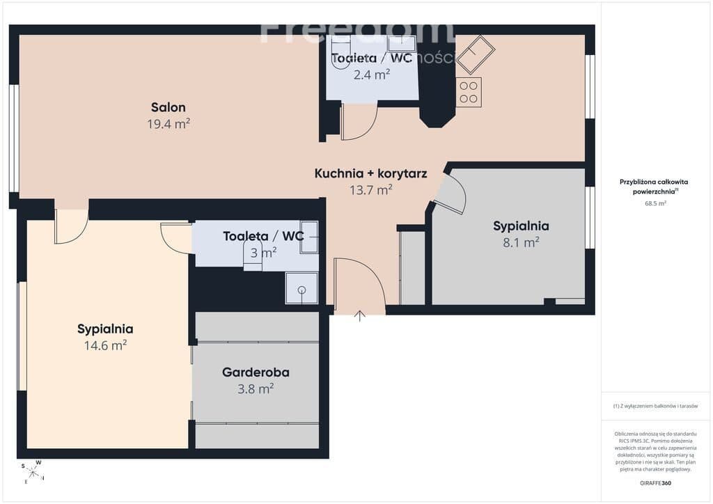 Mieszkanie na sprzedaż 70m2 Łambinowice - zdjęcie 13