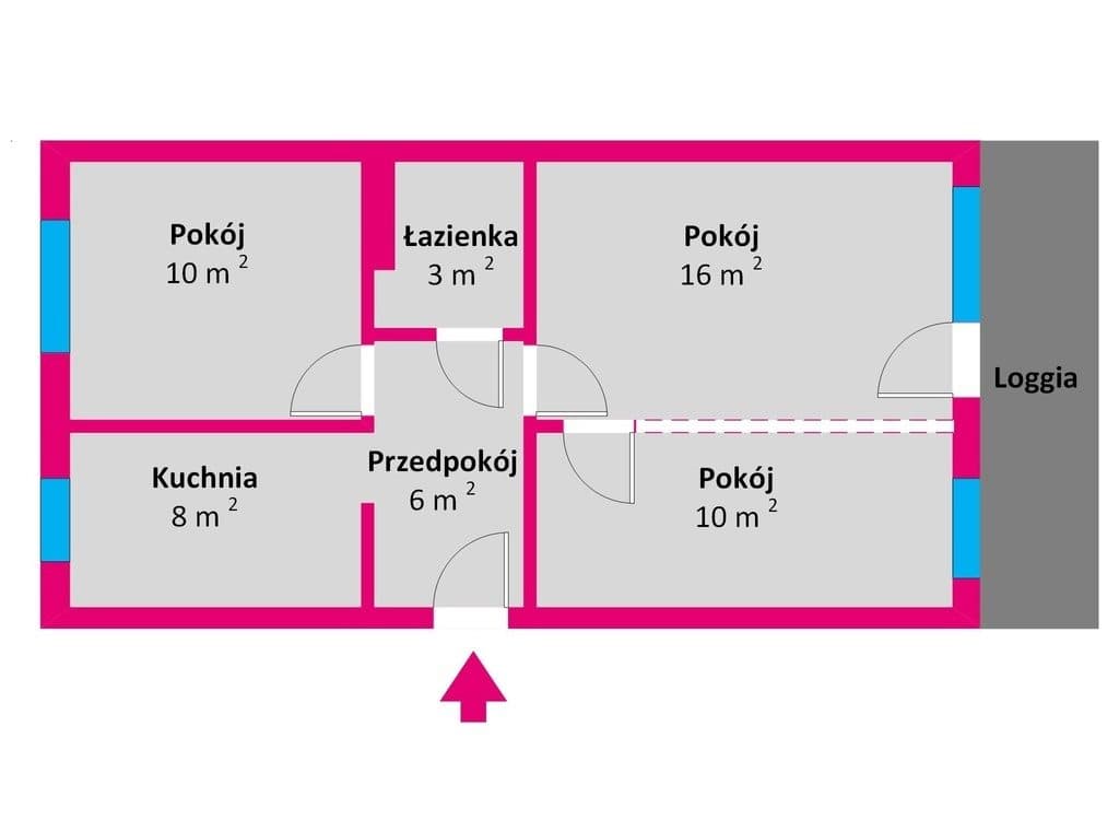 Mieszkanie 2 pokoje w Rzeszowie ul. Podwisłocze 4 - zdjęcie 10