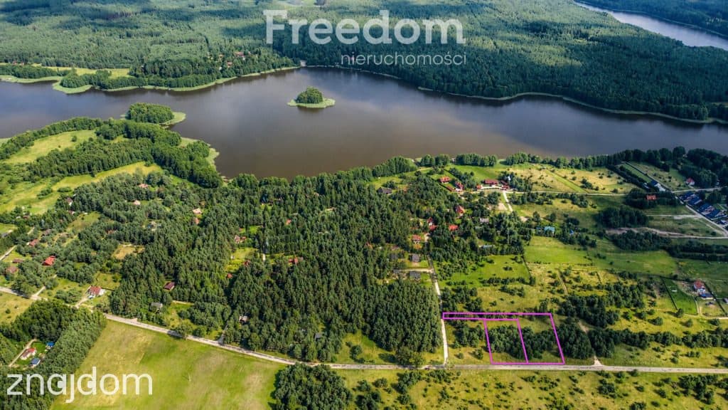Działki budowlane nad jeziorem Omulew!