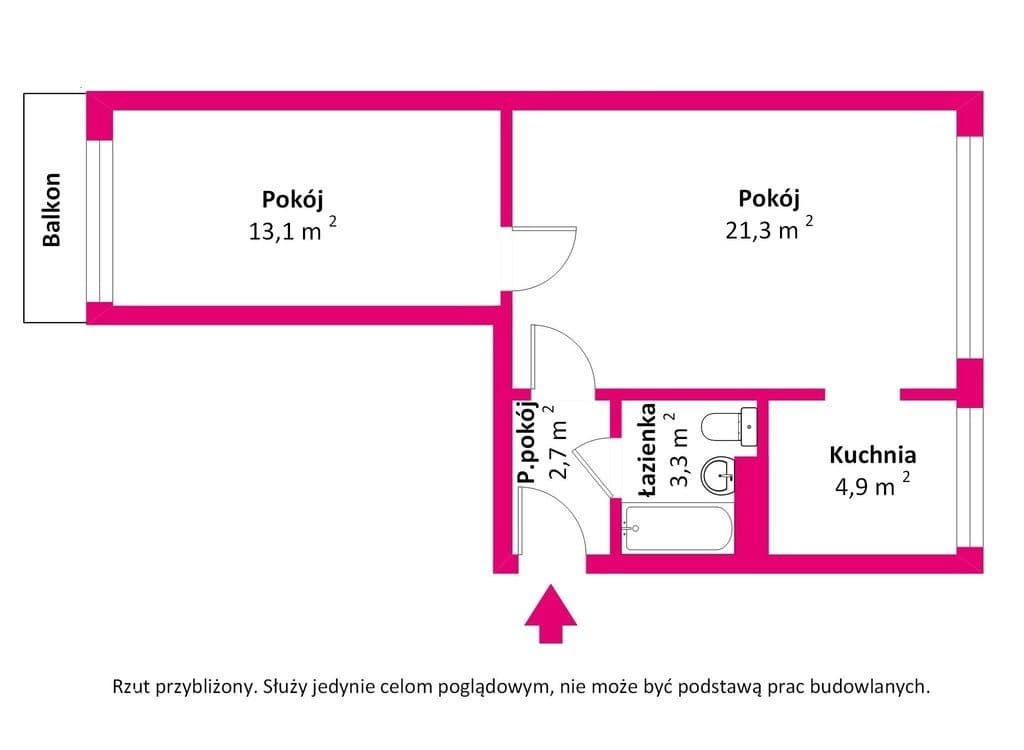 Centrum Świnoujścia | 2 pokoje z balkonem - zdjęcie 11