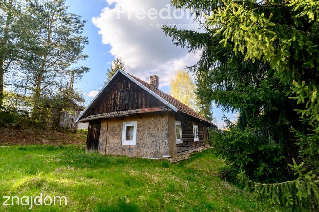 Drewniany dom z dużą działką, 2 WZ w tokiu - zdjęcie 2