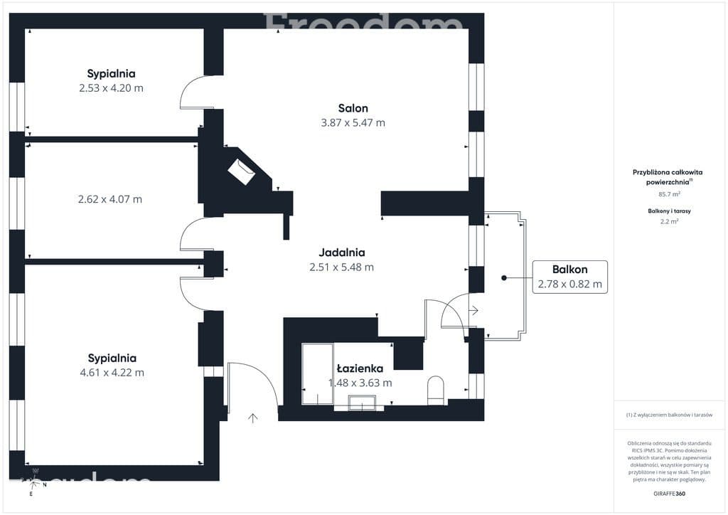 4 pokoje | Garaż | Śródmieście | 85,75 m² - zdjęcie 20