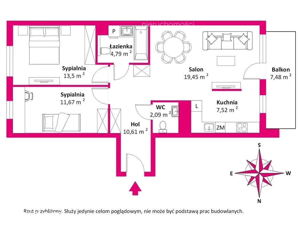 Nowe 3 pokoje z balkonem na Pradze-Południe - zdjęcie 20