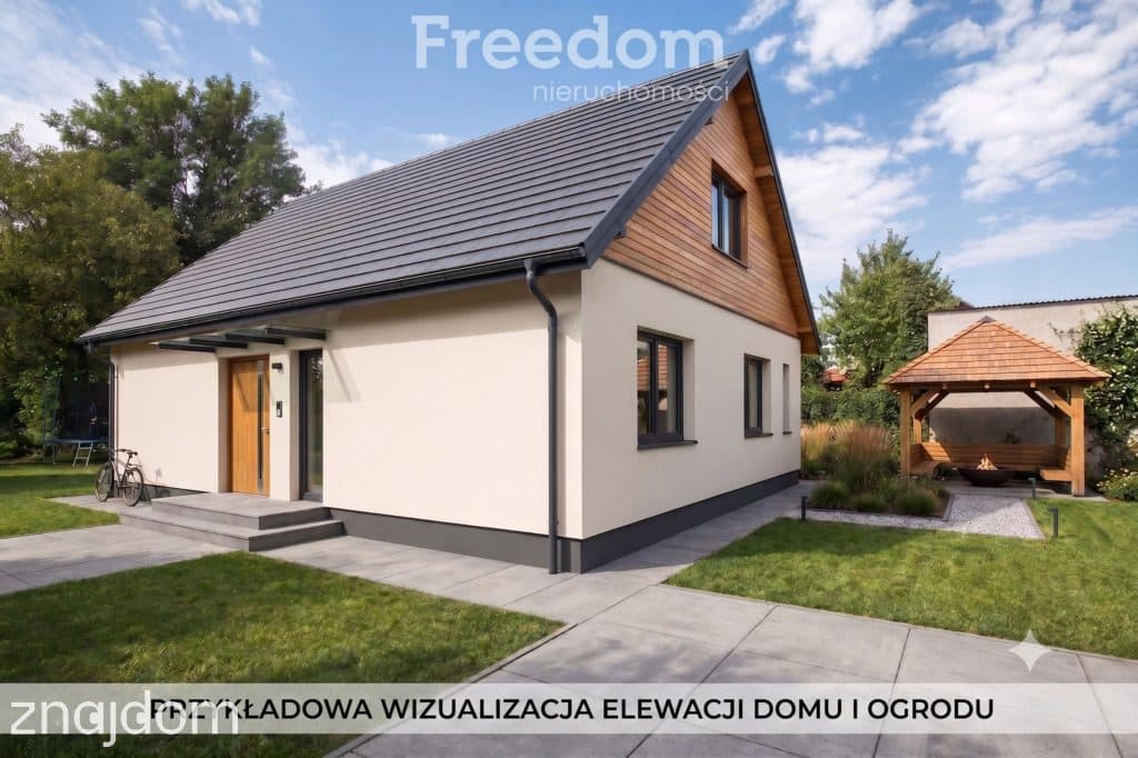 Dom z garażem na 17,34 ar blisko Leżajska
