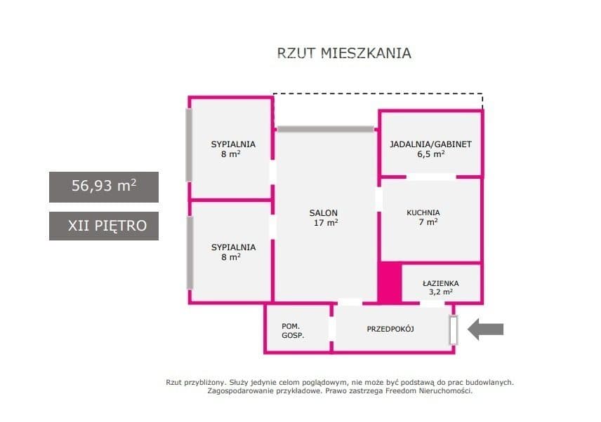 Superjednostaka - 3 pokoje, miejsce w cenie - zdjęcie 2