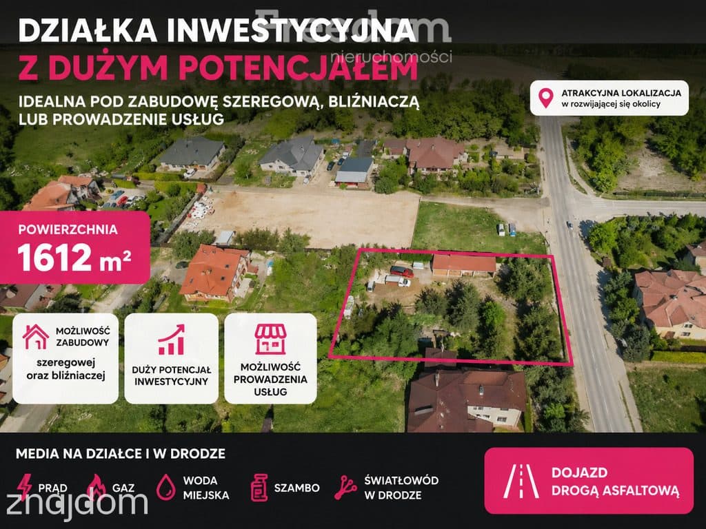 Działka inwestycyjna na sprzedaż