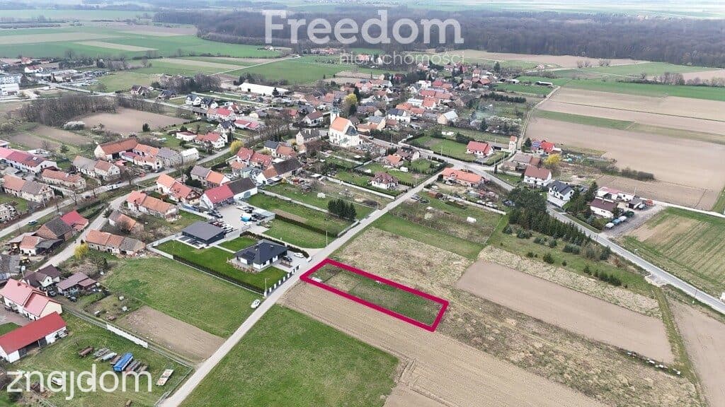 Działka 1000 m² z pozwoleniem na budowę Mańkowice - zdjęcie 3