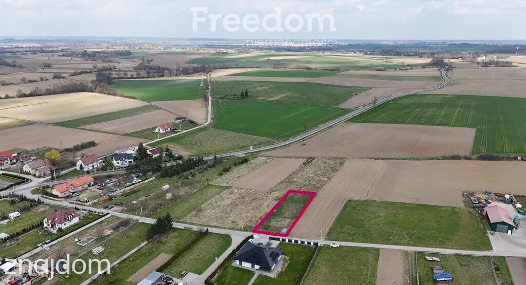 Działka 1000 m² z pozwoleniem na budowę Mańkowice - zdjęcie 2