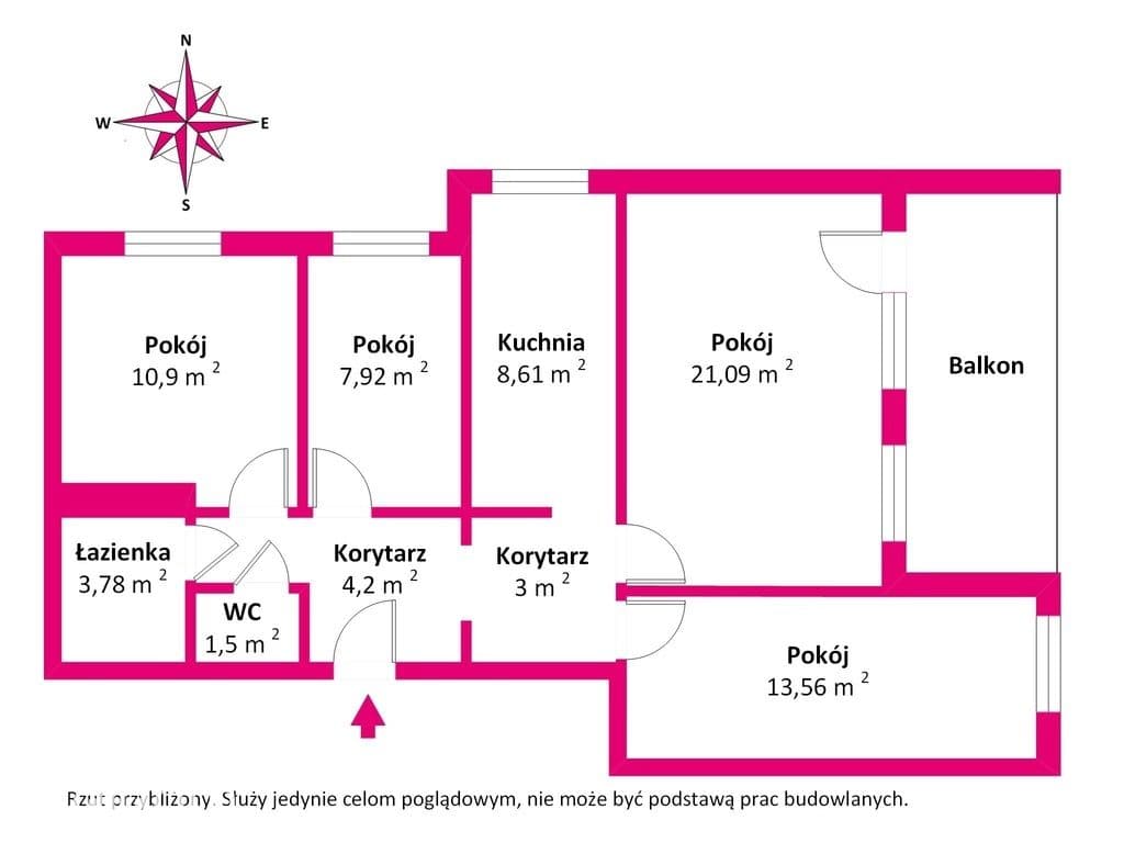 4 pokoje | zieleń | Kolejowa | duży parking - zdjęcie 19