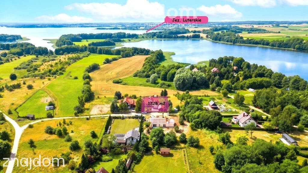 Dom 172 m², 100 m od J.Luterskiego, działka 1328m²