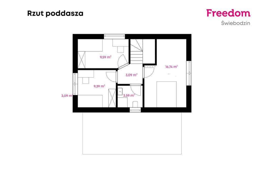 Nowoczesny dom w bliźniaku | Duża działka 644m2 - zdjęcie 10