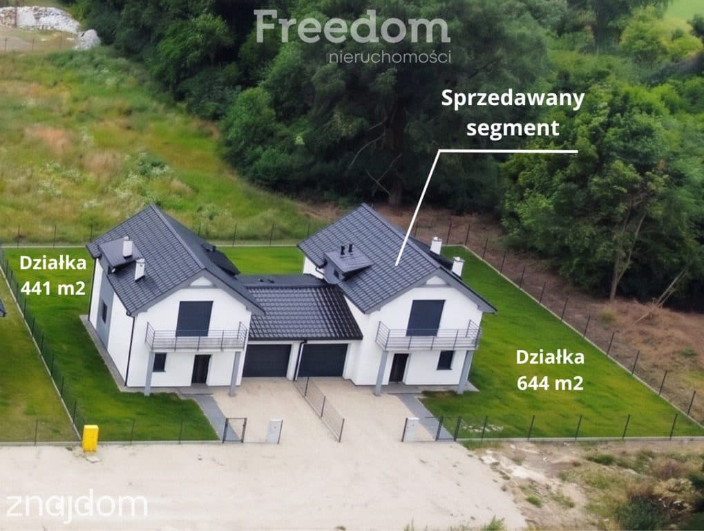 Nowoczesny dom w bliźniaku | Duża działka 644m2 - zdjęcie 4