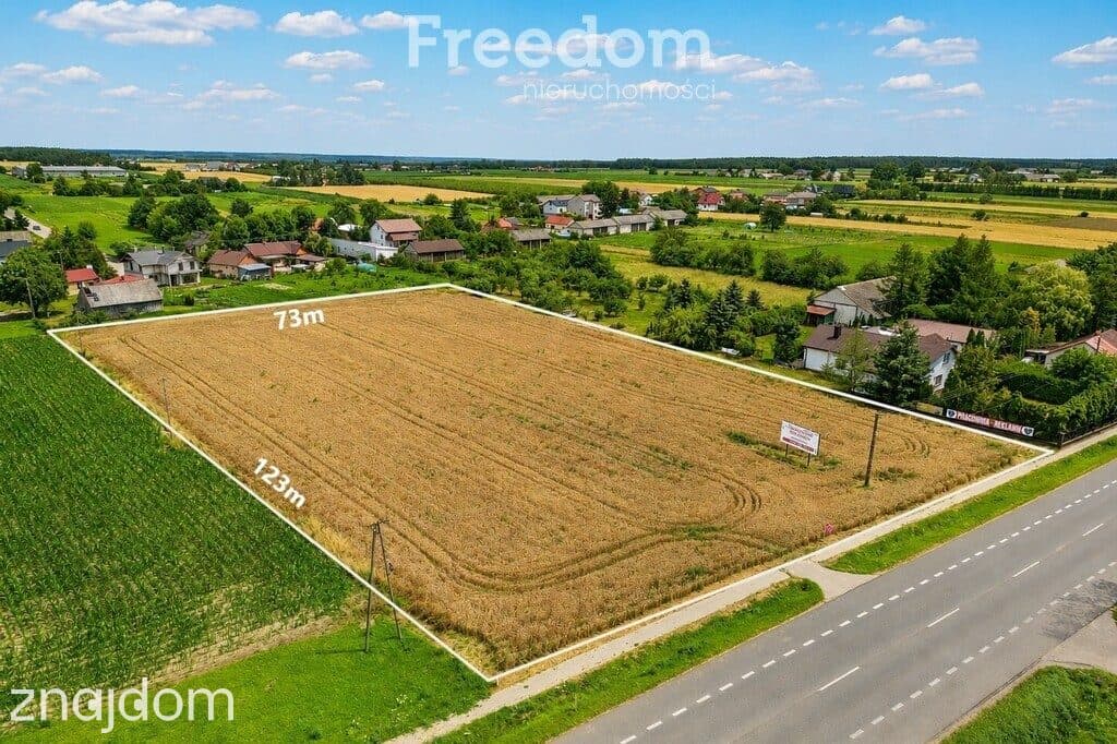 Działka inwestycyjna przy DK92 | MPZP | A2 3,5 km