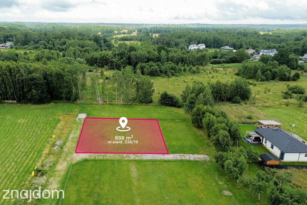 Działka budowlana 888 m² - zdjęcie 7