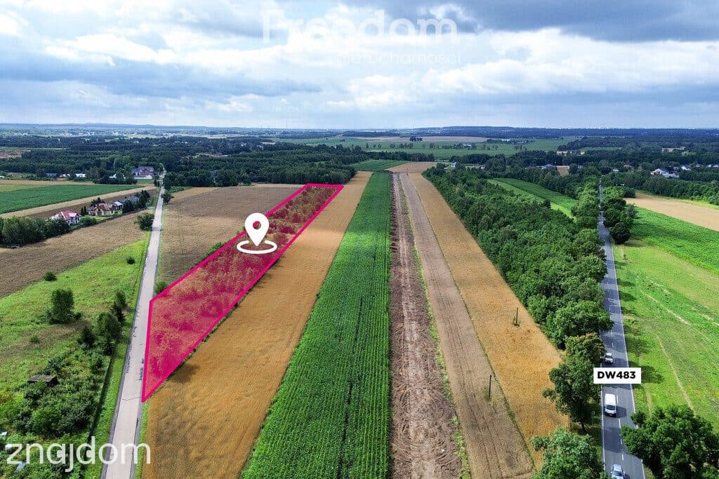 Działka 1,358 ha z opcją podziału | Radostków - zdjęcie 3
