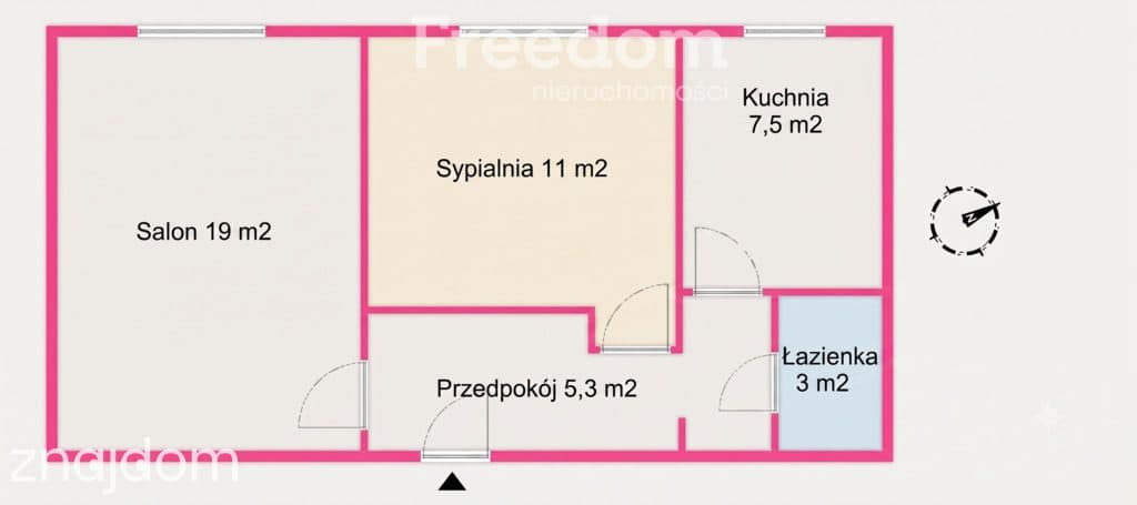 2 pokoje I 46m2 I Śródmieście I Ul. Mokotowska - zdjęcie 14