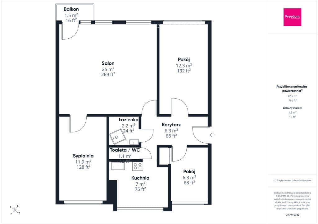 Rodzinne mieszkanie, parter, 4 pokoje, balkon - zdjęcie 16