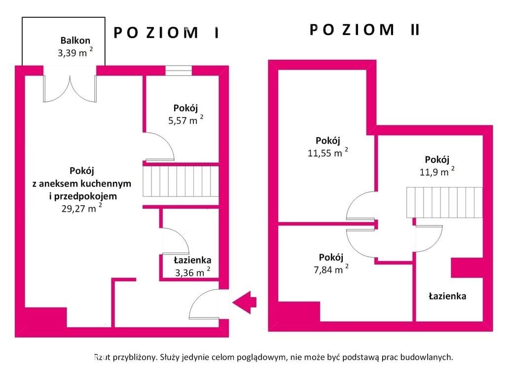 Ząbki, ul. Piłsudskiego 105, 65 m2 z balkonem - zdjęcie 6