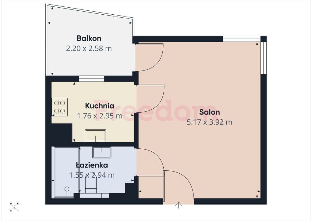 Kawalerka z garażem i windą w nowym bloku, 31 m² - zdjęcie 14