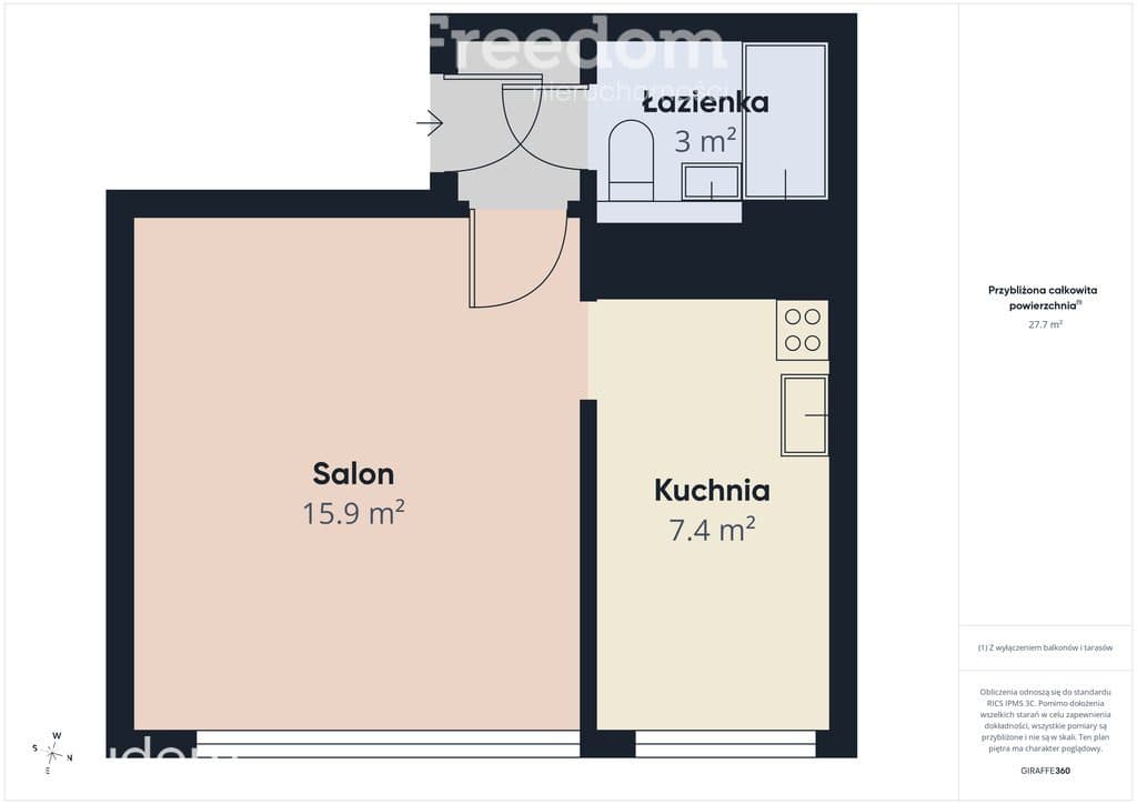 Piękna kawalerka po remoncie | 30 m² | SWPdL - zdjęcie 5