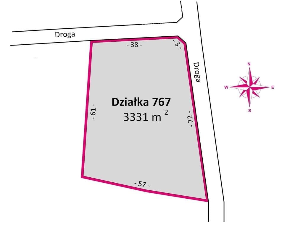 Działka z WZ 33,31 ar – Hadle Kańczuckie - zdjęcie 6