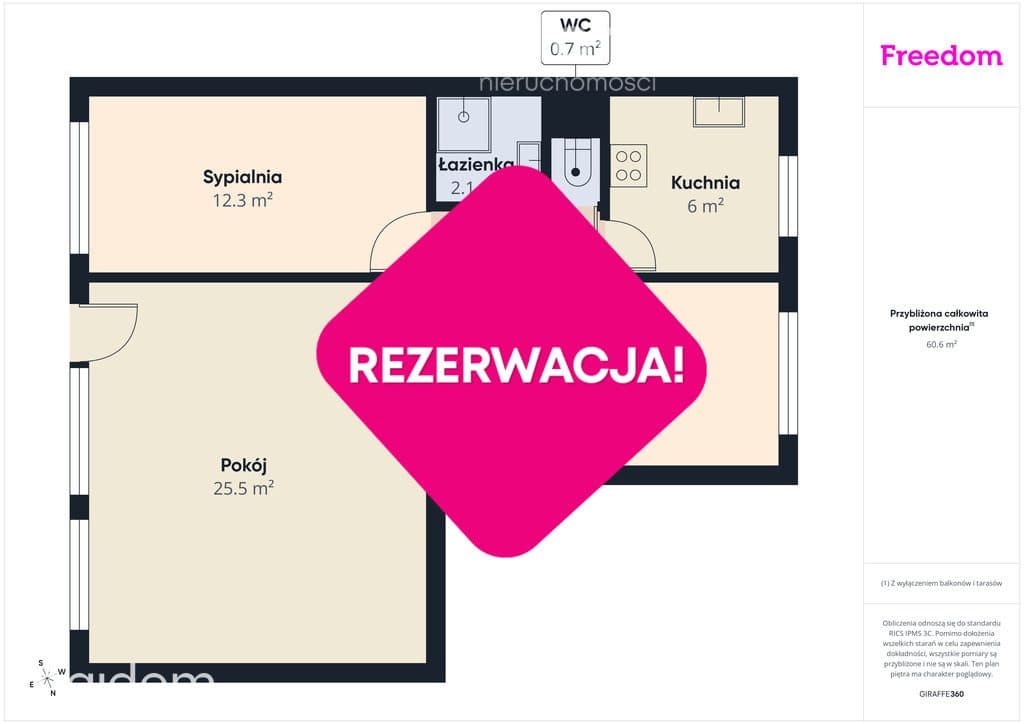3 pokojowe mieszkanie tuż przy Parku Piaskówka! - zdjęcie 12