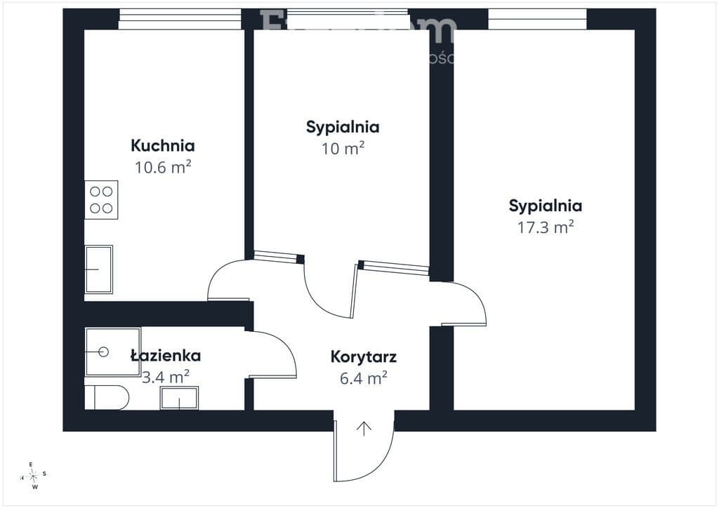 Mieszkanie 46,32m² idealne pod inwestycje - zdjęcie 13