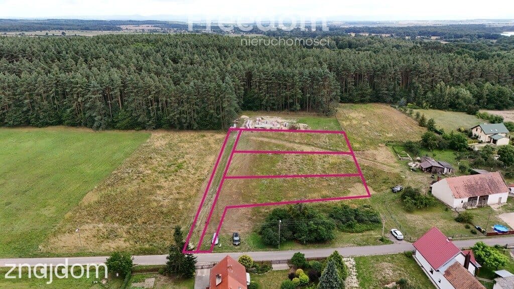 Działka budowlana 1223 m², aktualne WZ - zdjęcie 2