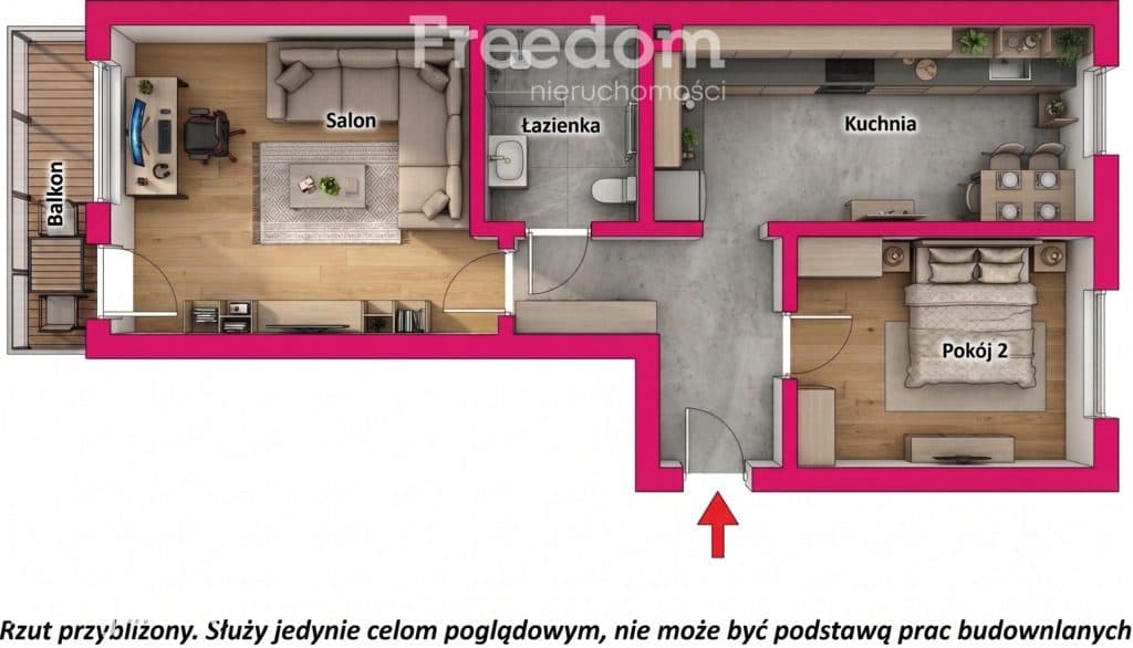Na sprzedaż mieszkanie 2-pokojowe z balkonem - zdjęcie 10