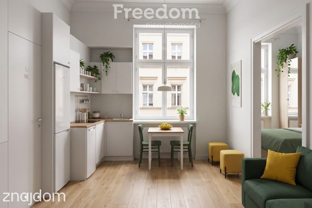 Kawalerka 25,69 m² w rewitalizowanej kamienicy
