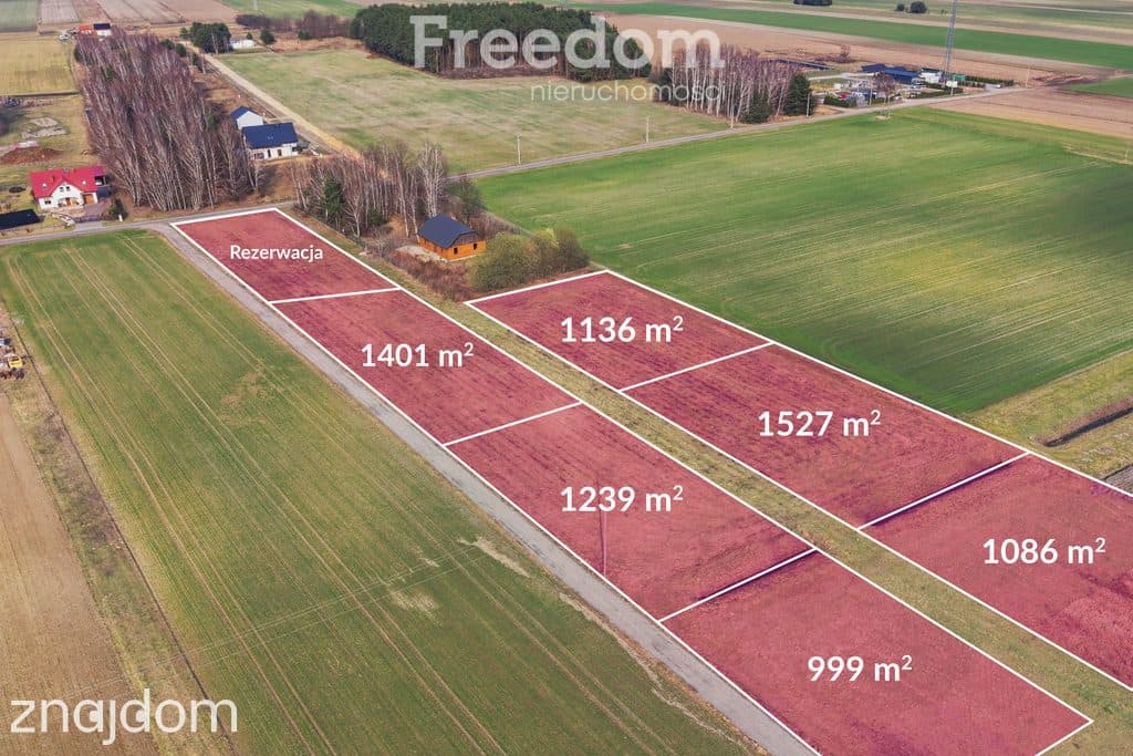 Działka 1136m² z Warunkami Zabudowy  w Podkampinos - zdjęcie 2