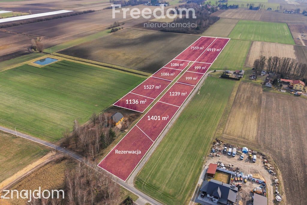 Działka 1136m² z Warunkami Zabudowy  w Podkampinos - zdjęcie 11