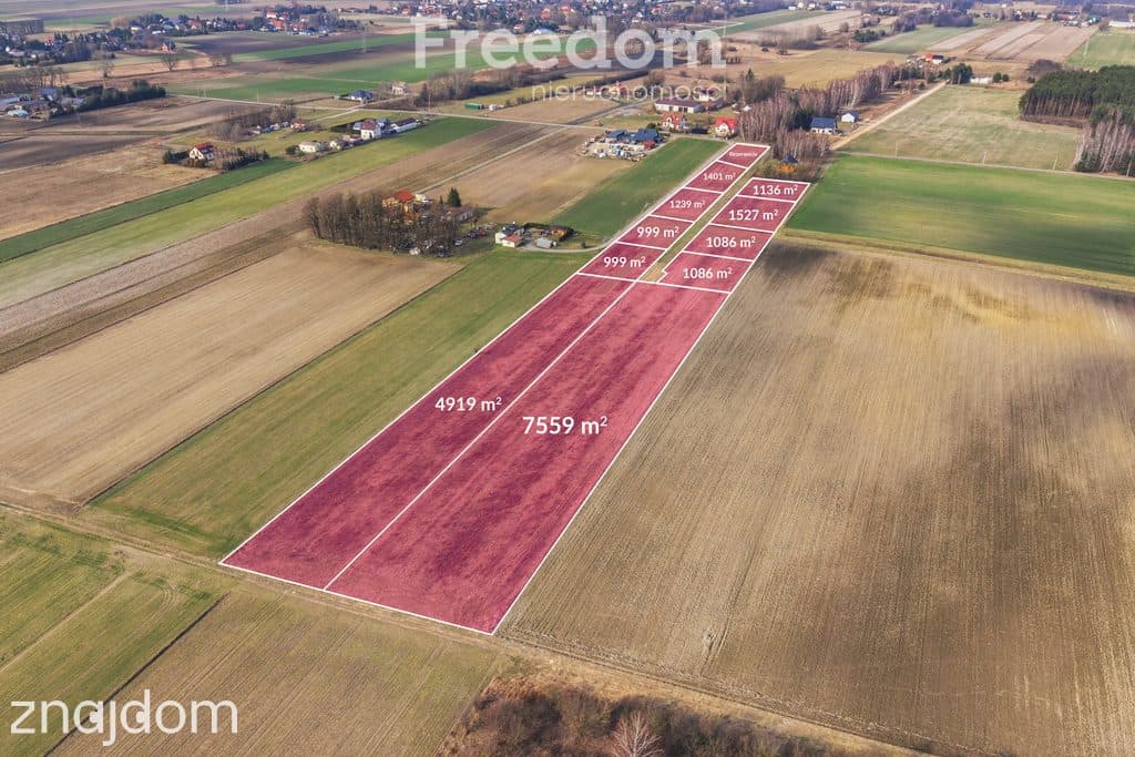 Działka 1136m² z Warunkami Zabudowy  w Podkampinos - zdjęcie 12