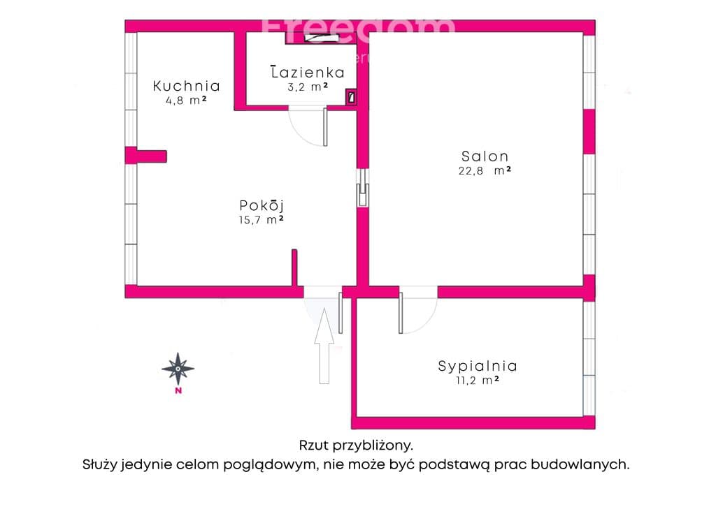 Urządzone 3 pokoje na parterze- Tuwima, Konin - zdjęcie 11