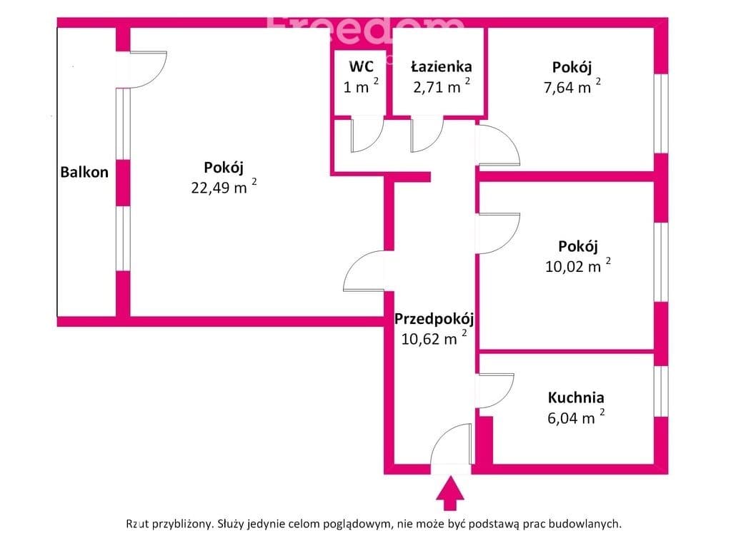3 pokojowe mieszkanie w Ełku przy promenadzie - zdjęcie 16