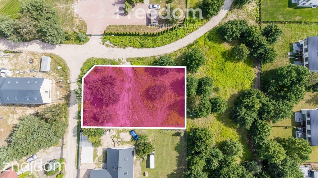Działka budowlana 1237 m² – Solec / MPZP