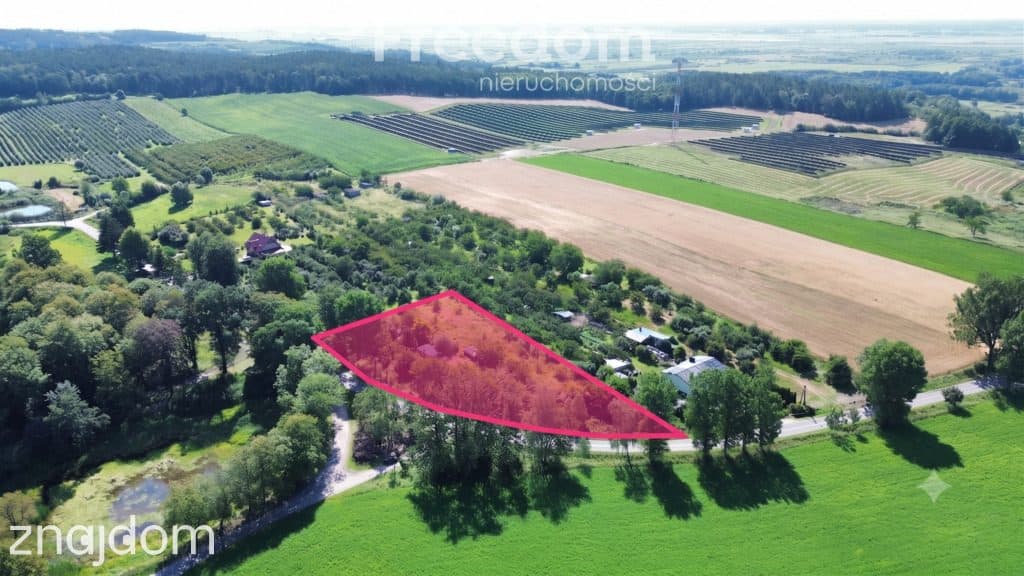 Działka 3 797 m² -Brzostowo, gm. Miasteczko Kraj.