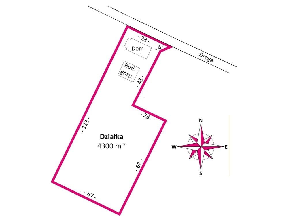 Dom z działką 4300 m² blisko Kościelca i Koła - zdjęcie 9