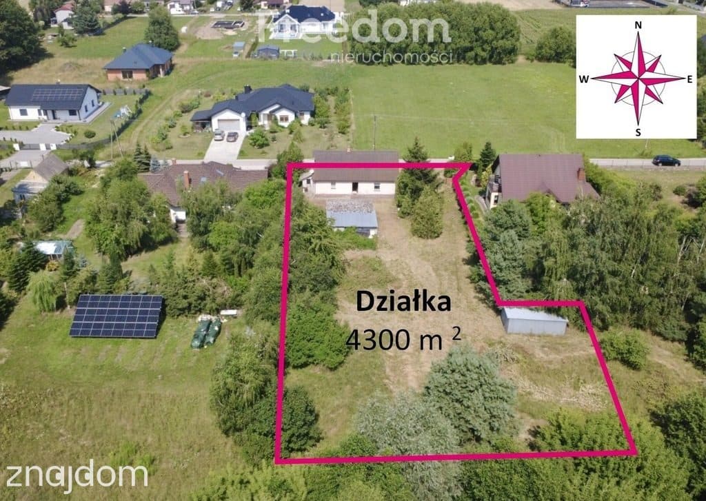Dom z działką 4300 m² blisko Kościelca i Koła - zdjęcie 2